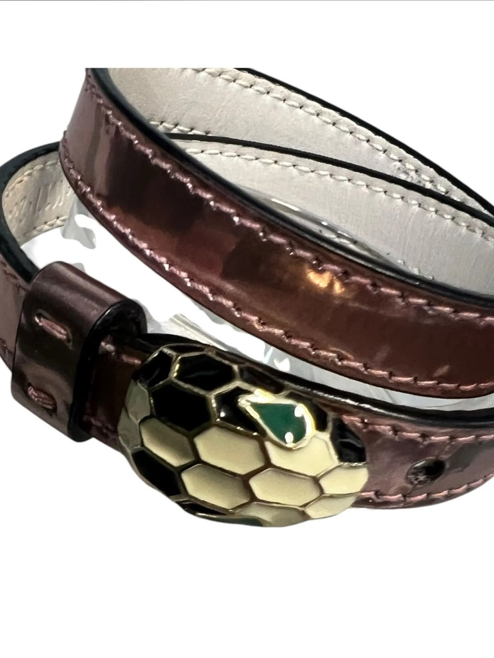 *RARE* Authentic Bvlgari Serpenti Metallic Wrap Bracelet